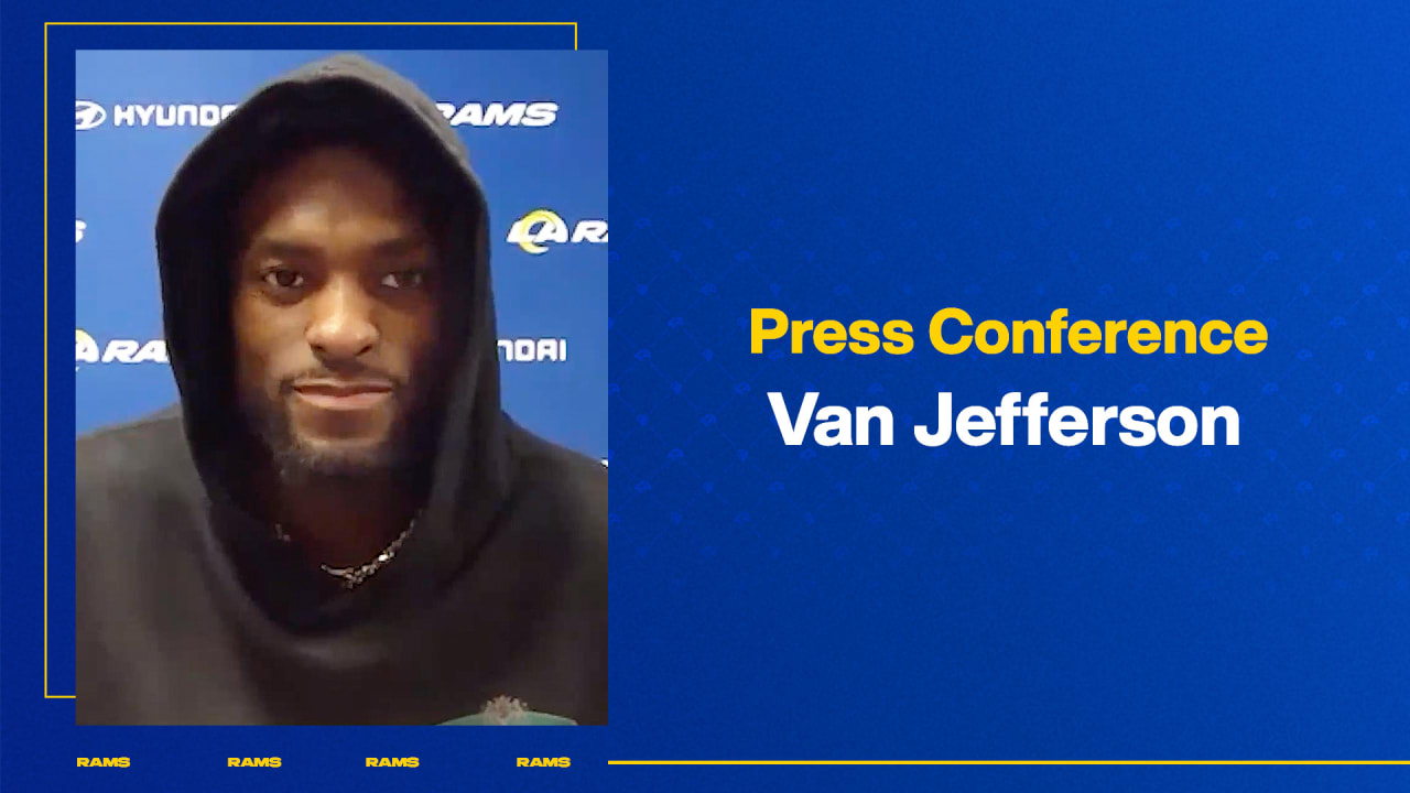 Rams wide receiver Van Jefferson on takeaways from offense's