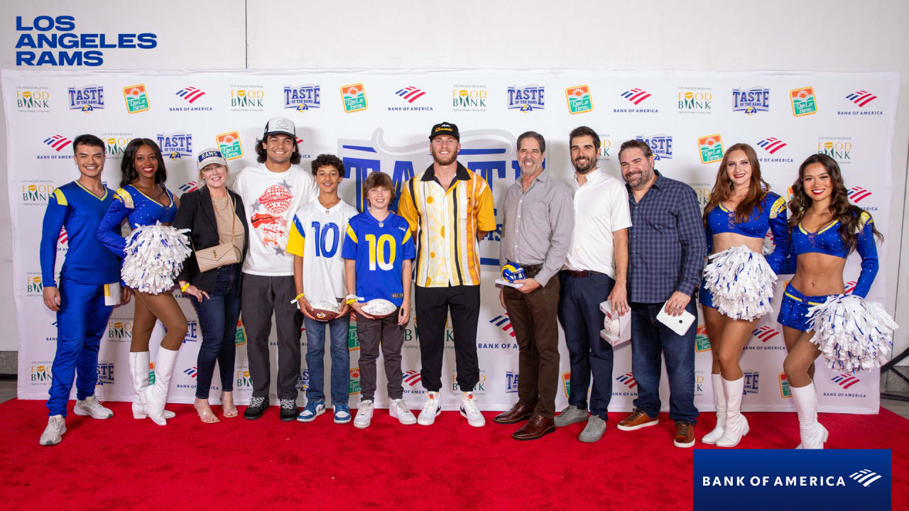 Los Angeles Rams Community  Cooper Kupp & Los Angeles Rams join forces  with renowned chefs to raise funds for the Los Angeles Regional Food Bank  and combatting food insecurity