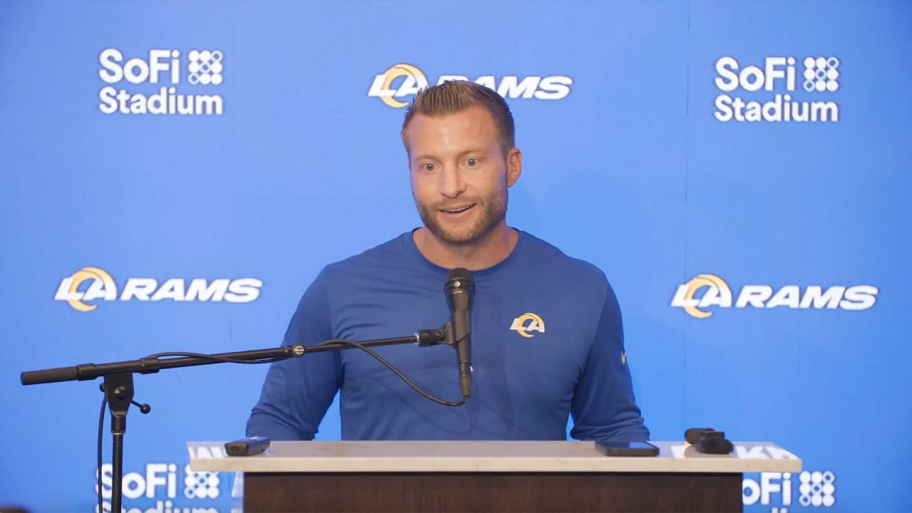 Sean McVay Reacts To Rams' 24-20 Preseason Loss To Texans