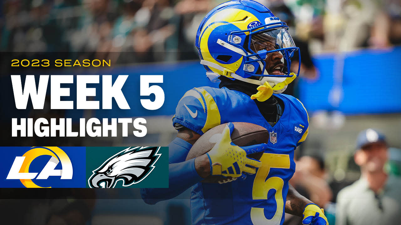 HIGHLIGHTS: Los Angeles Rams top plays vs. Philadelphia Eagles in Week ...