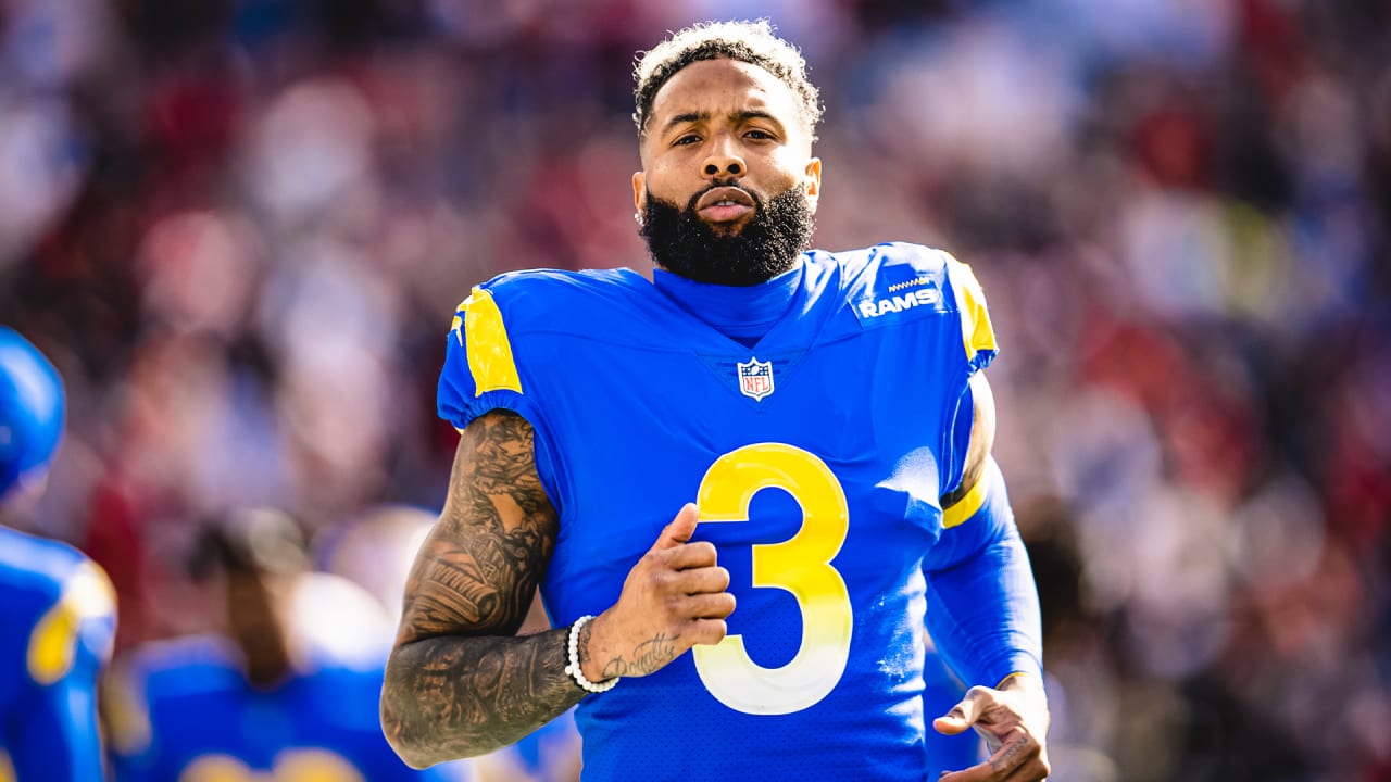 Super Bowl 2022: Rams' Odell Beckham Jr. flashes 'the most