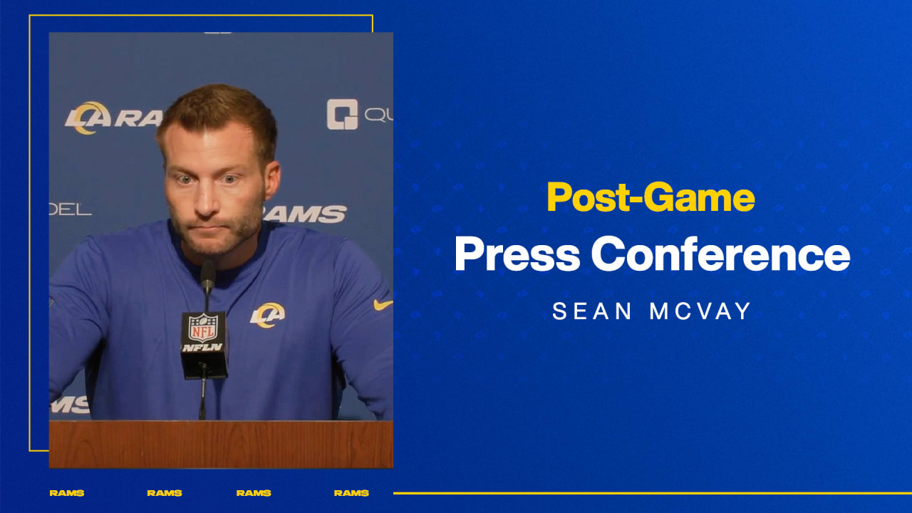 Los Angeles Rams Post-Game Press Conference  Week 2 vs. San Francisco 49ers  - Head coach Sean McVay reacts to matchup against the 49ers & what the team  can take away from