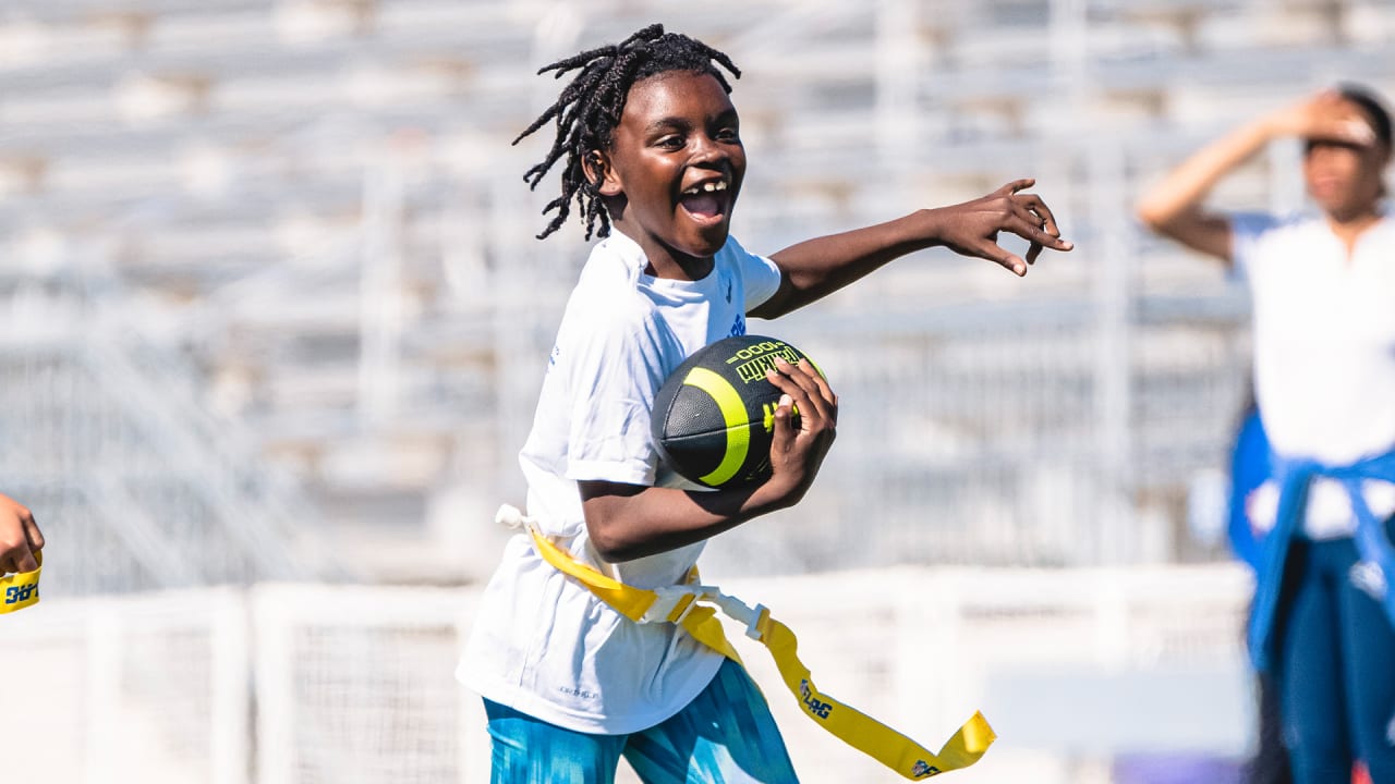 Rams & Nike launch girls flag football clinics to inspire next