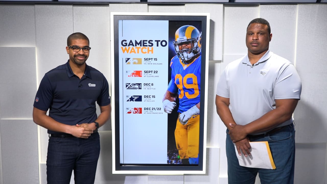 Rams schedule release: Matchups to watch