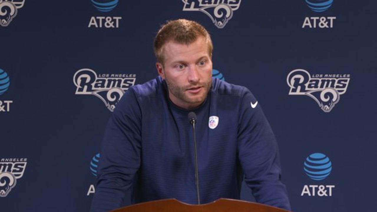 Sean McVay Press Conference 12-29