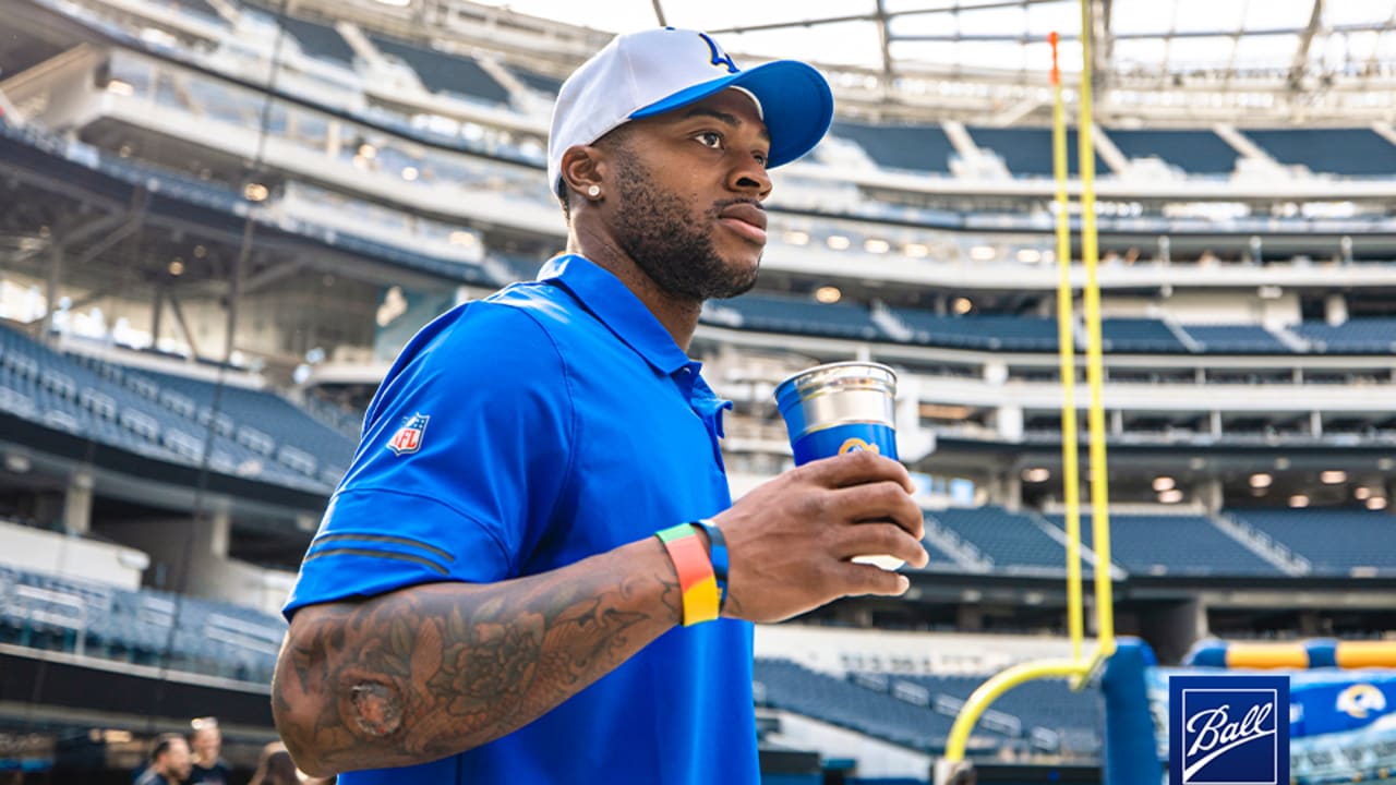 Los Angeles Rams wide receiver Allen Robinson II National Recycling Day ...