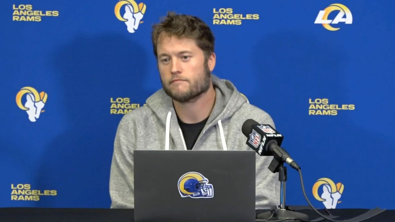 Rams Quarterback Matthew Stafford On Performance Vs. Vikings, Rams ...