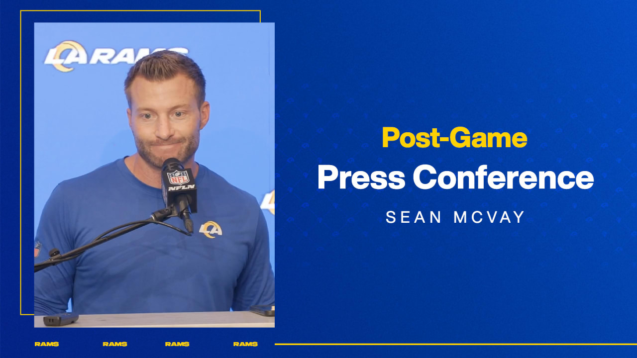 As Rams HC Sean McVay smiles at a 6.5 win projection, trouble