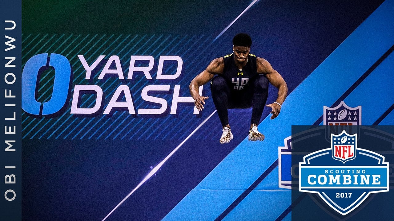 LSU linebacker Devin White runs a drill at the NFL football scouting  combine in Indianapolis, Sunday, March 3, 2019. (AP Photo/Michael Conroy  Stock Photo - Alamy