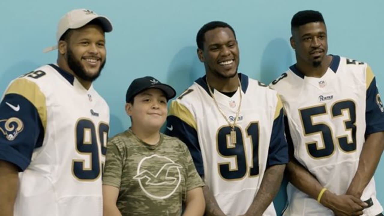 Easley and Rams Team Up with Big Brothers Big Sisters