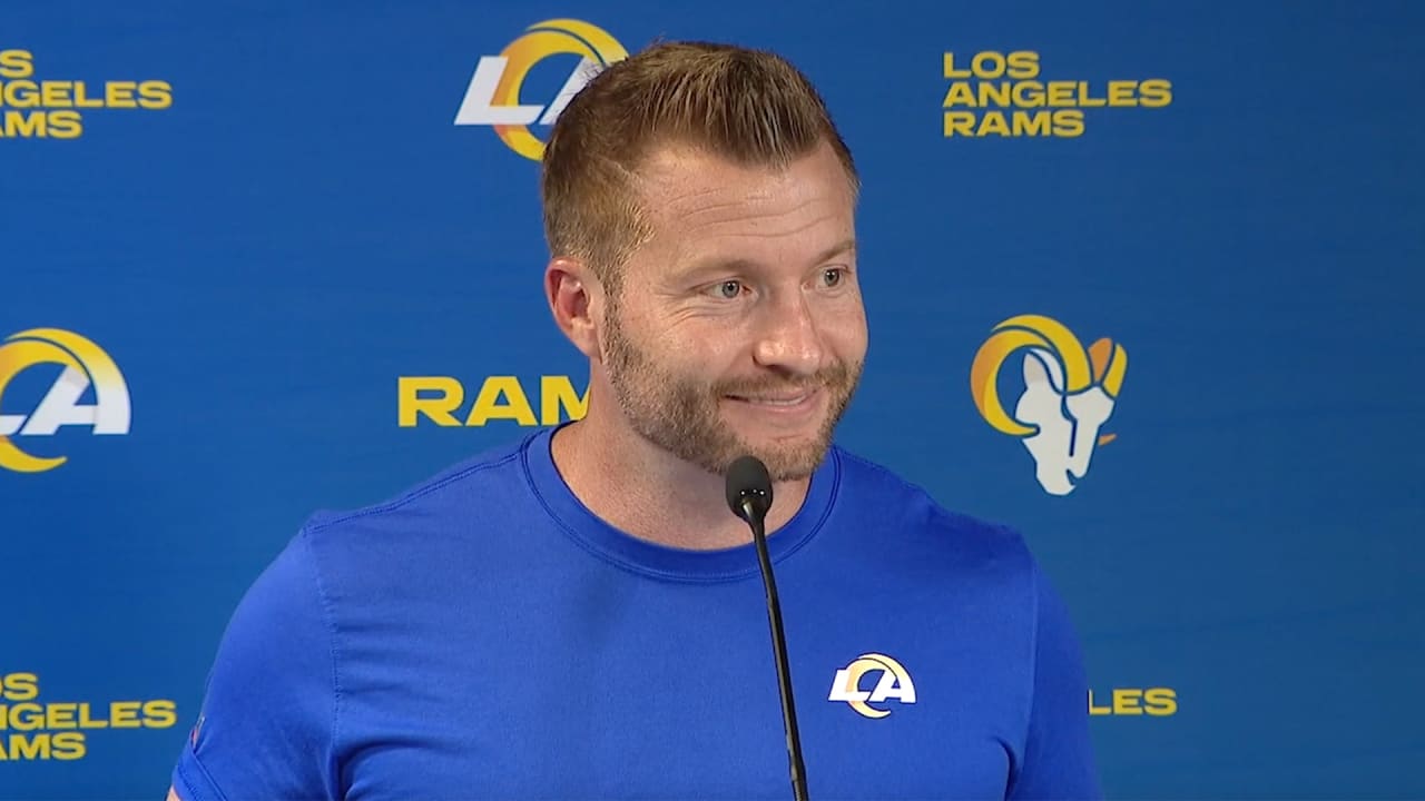 Rams Sean McVay Talks Injury Updates, Outside Linebacker Von Miller's ...