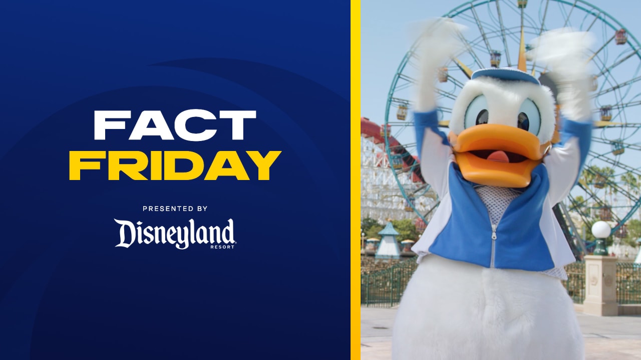 Los Angeles Rams Fact Friday  Disney holidays & Rams vs. Arizona