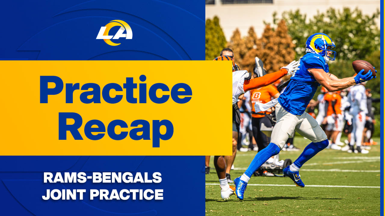 Cincinnati Bengals, Los Angeles Rams have first joint practice