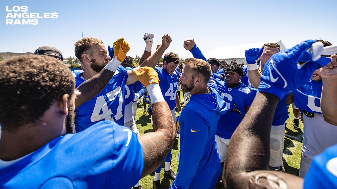 Defensive end Maxx Crosby's sound on the field from joint practice with the  Los Angeles Rams prior to the Raiders' Preseason Week 2 matchup