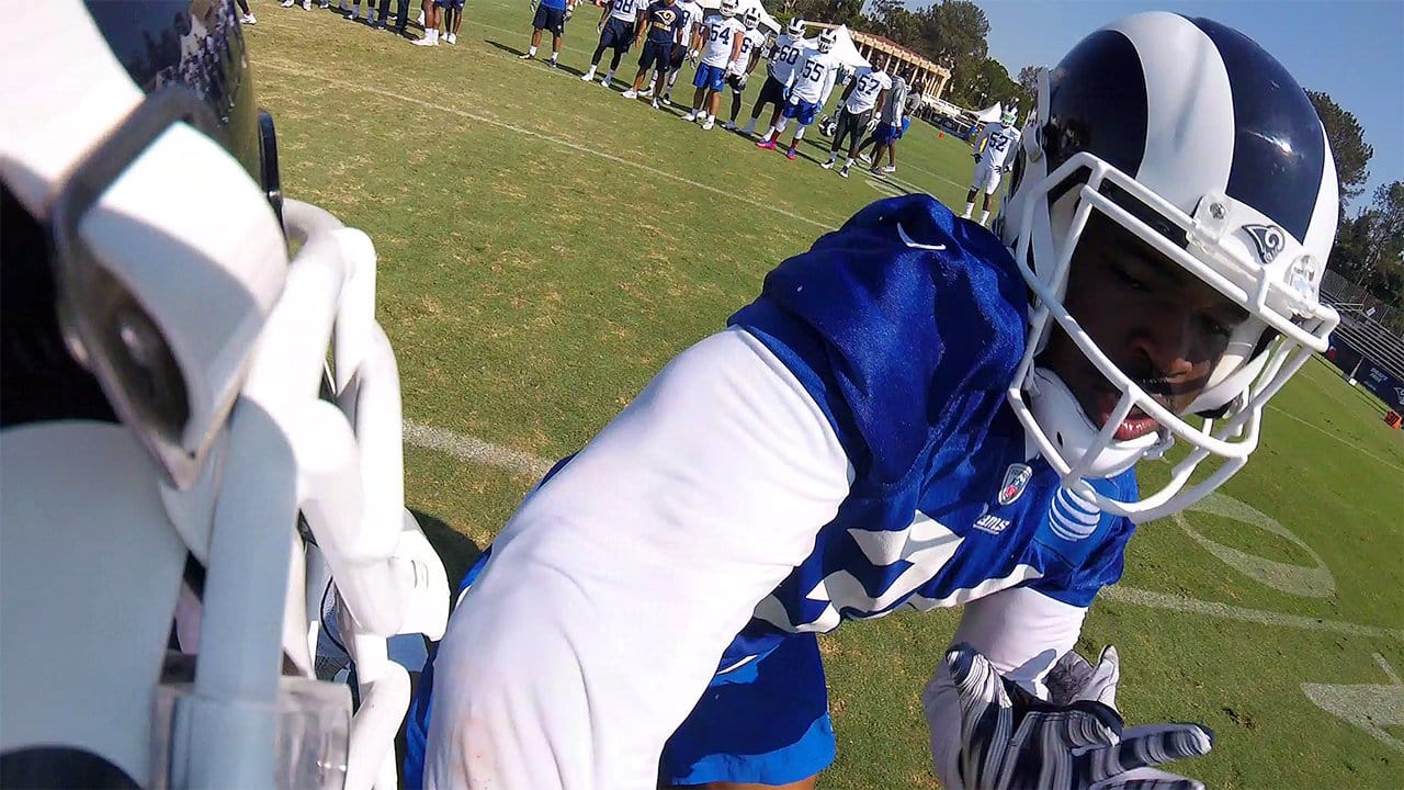 Nickell Robey-Coleman Training Camp Helmet Cam