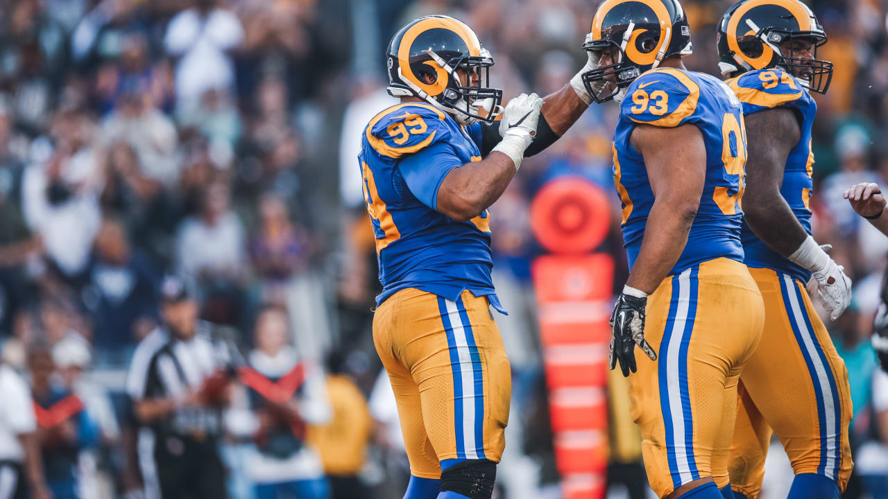 LA Rams Aaron Donald on hunt to become franchise best sacker