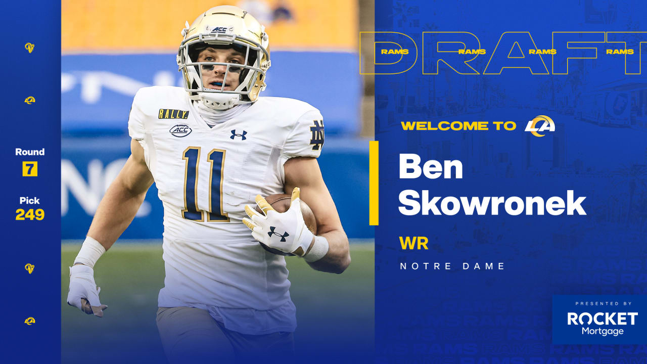 Rams WR Ben Skowronek On His Journey From NFL Draft To The Rams