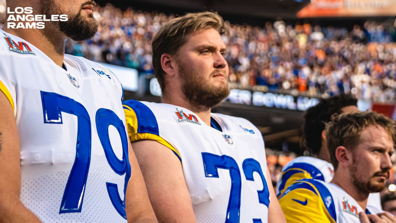 Rams head coach Sean McVay Left guard David Edwards in concussion