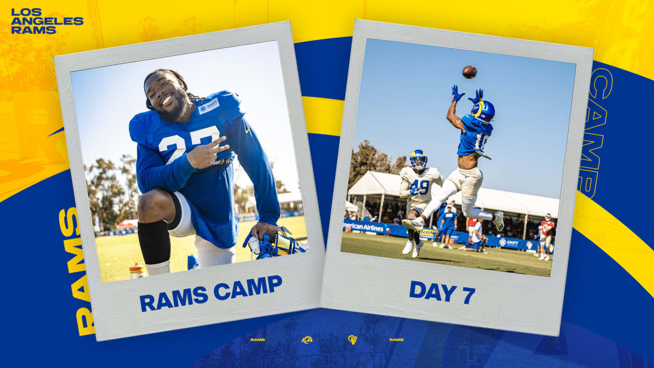 PHOTOS: Best Snapshots From Rams Training Camp Practice Day 7