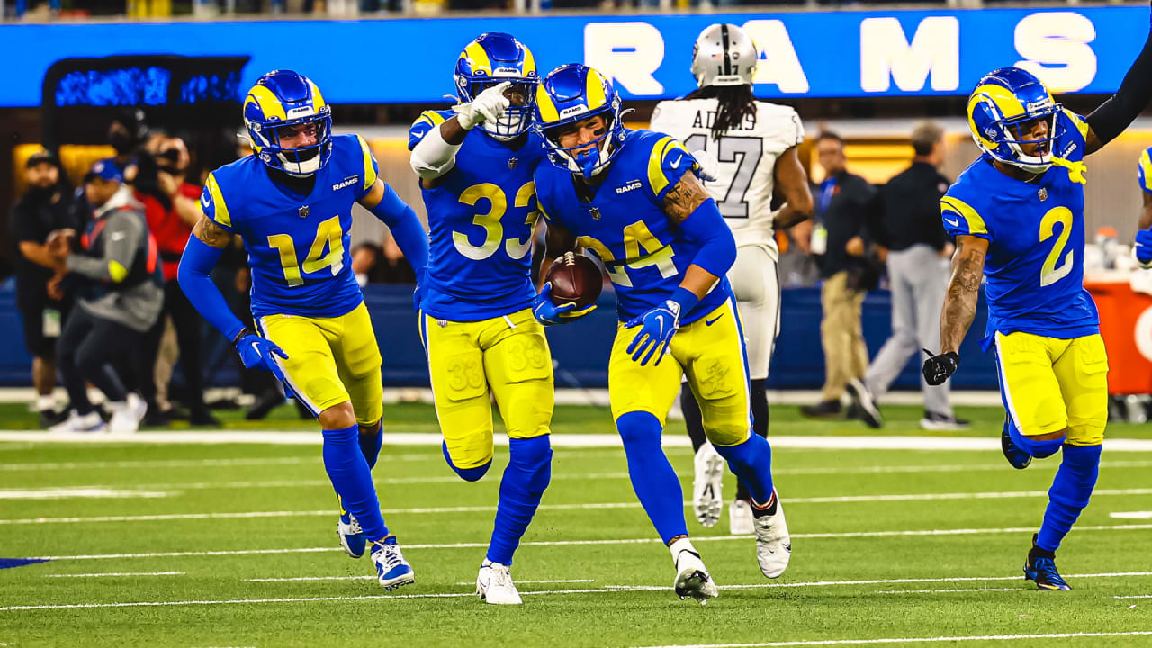 Los Angeles Rams Defensive Back Taylor Rapp Secures The Win With A Game Ending Interception 