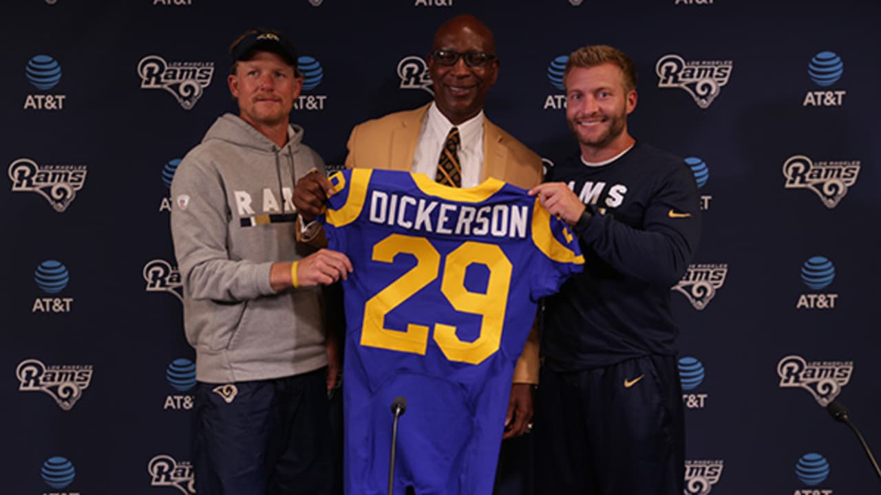 Lot - Eric Dickerson Rams Jersey