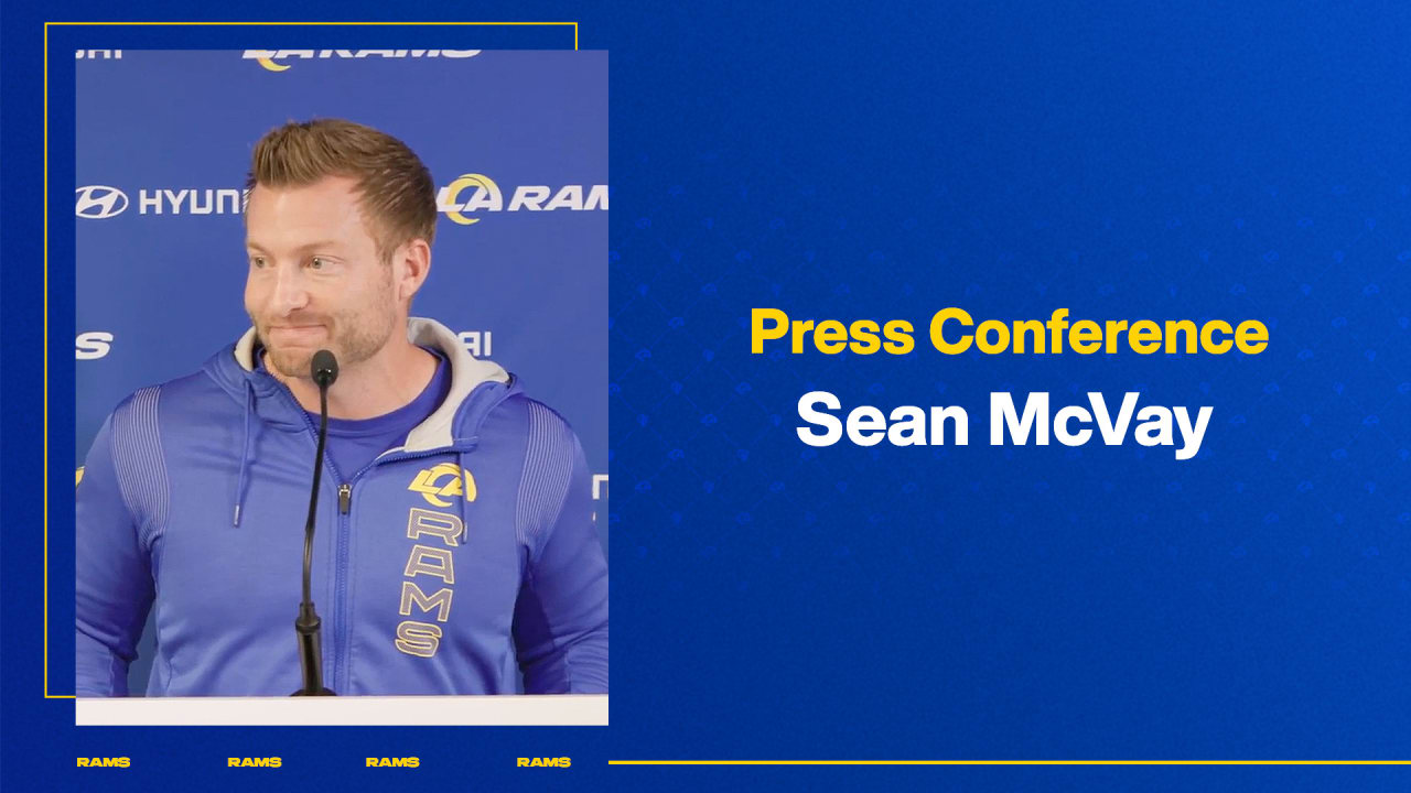 Rams Head Coach Sean McVay On Evaluating Future With The Team