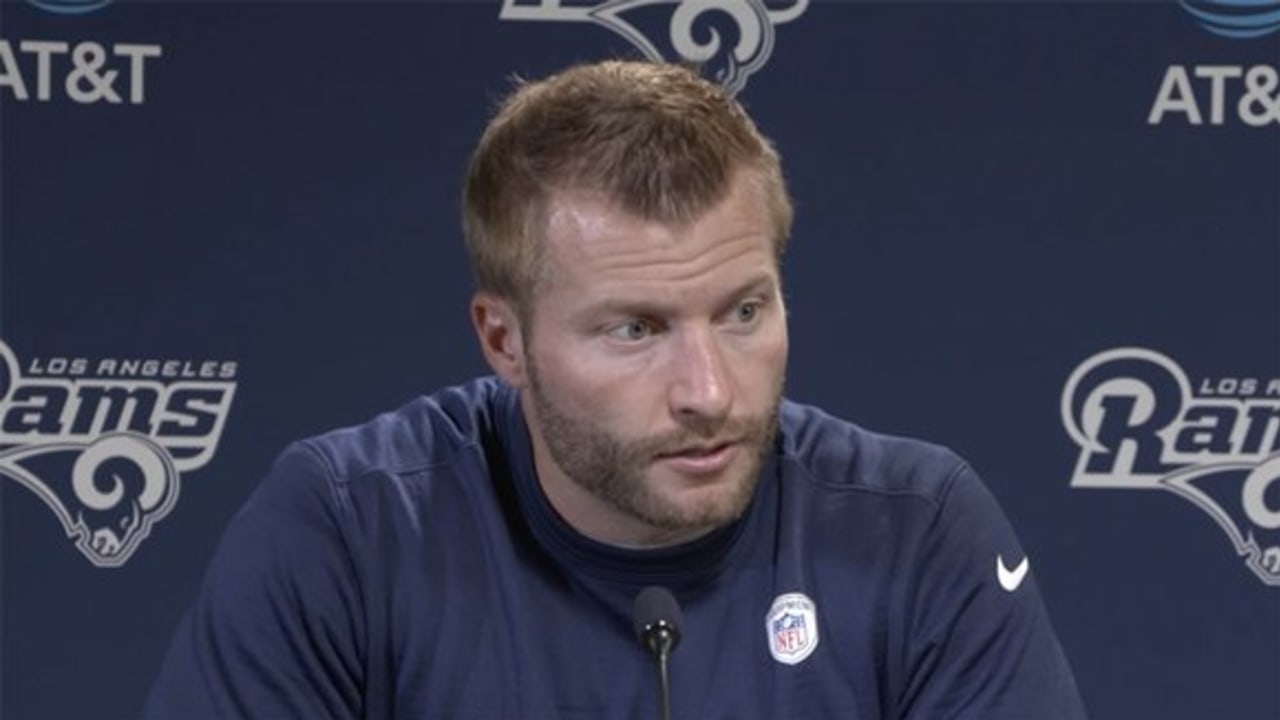 Sean McVay Press Conference 1124