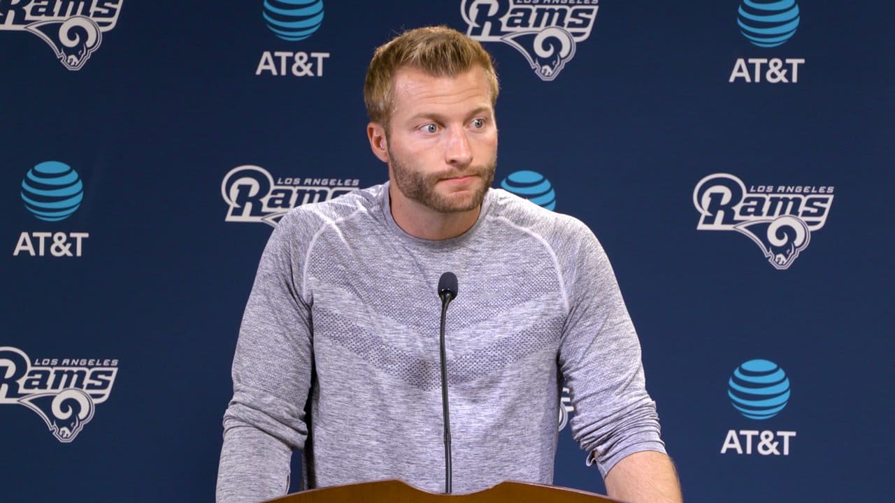Sean McVay Press Conference 922