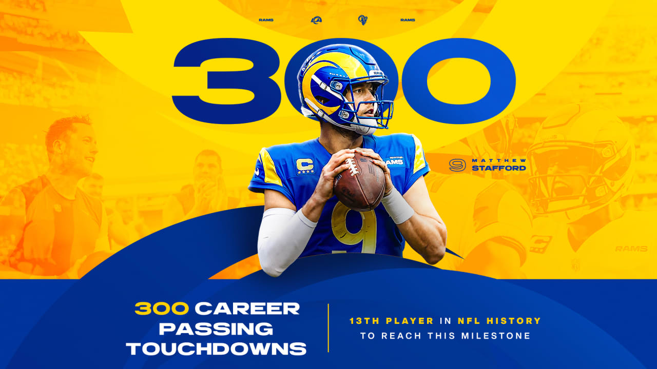 Rams' Matthew Stafford passes 300 TDs, and a hero – Orange County Register