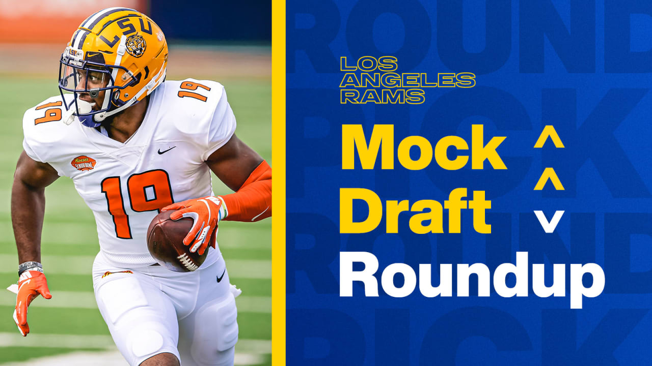 Rams 2021 Mock Draft Roundup Offensive and defensive line