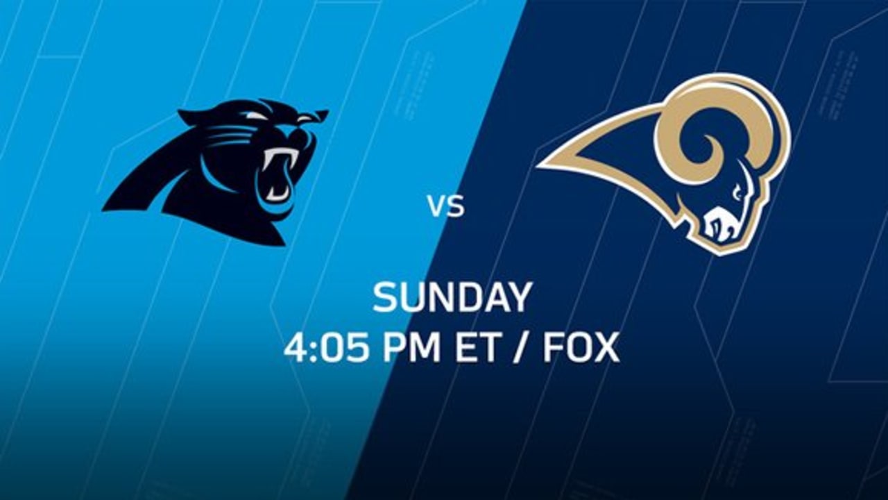 Week 9 Game Preview: Panthers vs. Rams