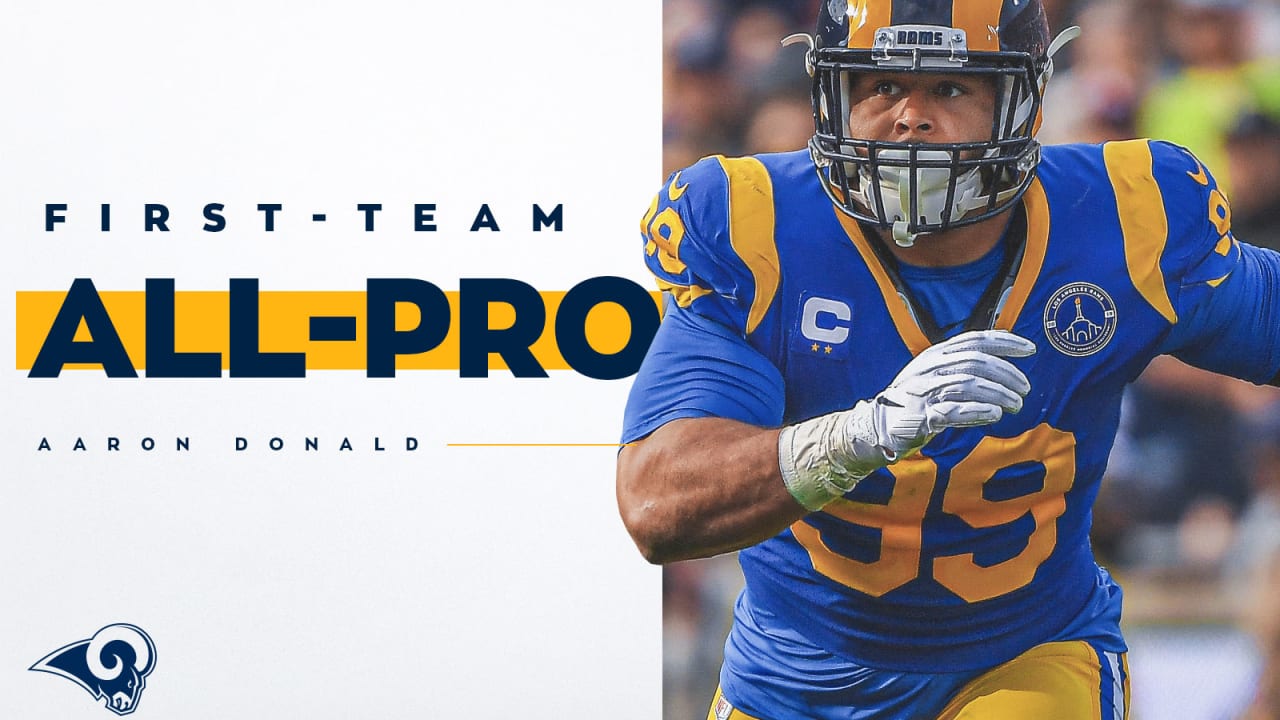 DT Aaron Donald named AP First-Team All-Pro for fifth straight season