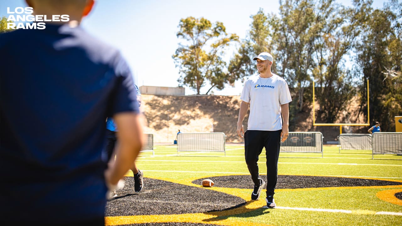 Photo Gallery: Los Angeles Rams hold a youth football camp in Adelanto