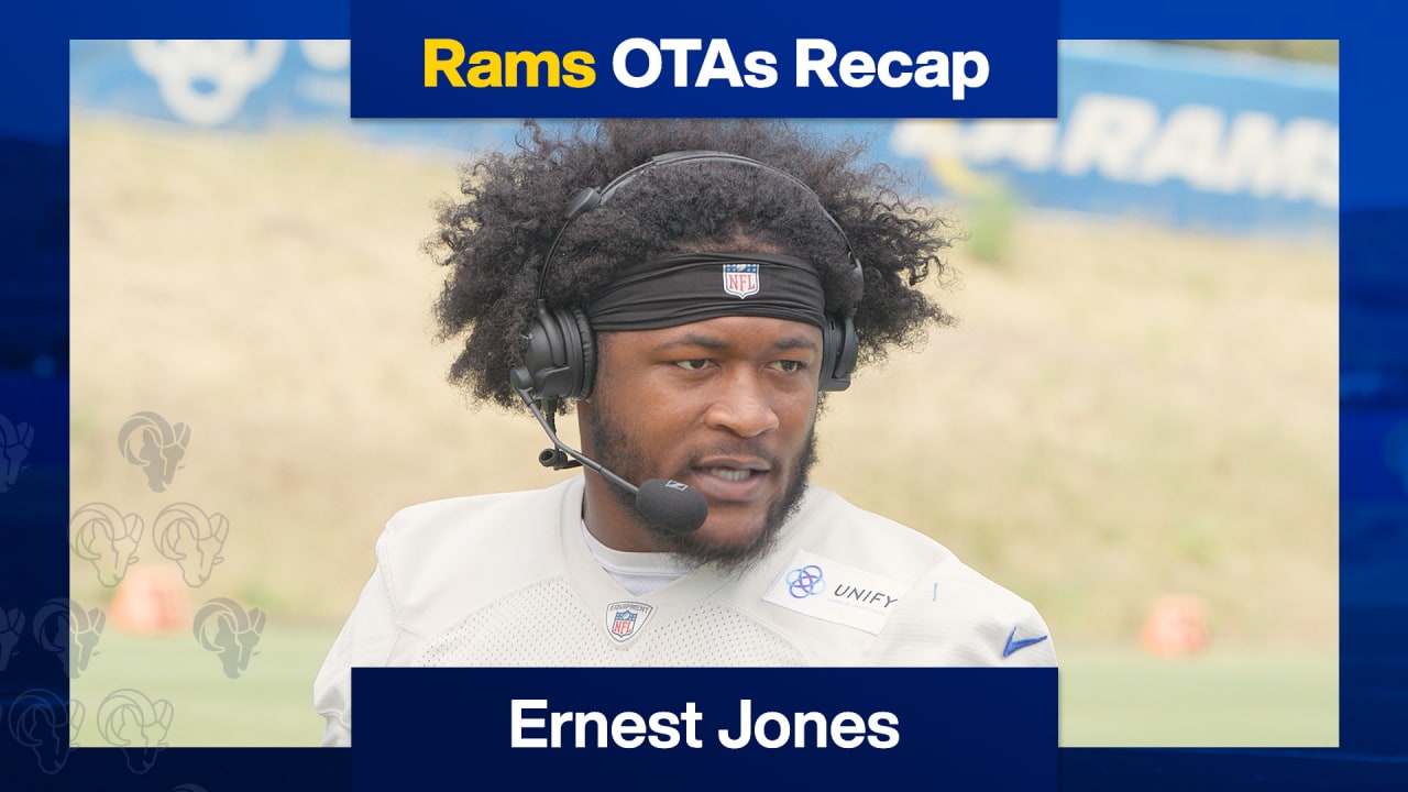 Los Angeles Rams OTAs Recap  Linebacker Ernest Jones reflects on