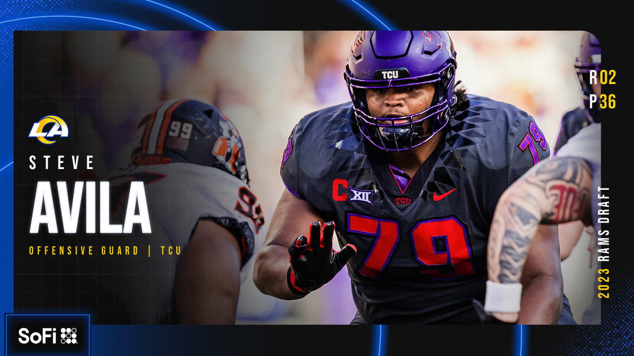 2023 NFL Draft: Guard Steve Avila, TCU, Round 2, Pick 36