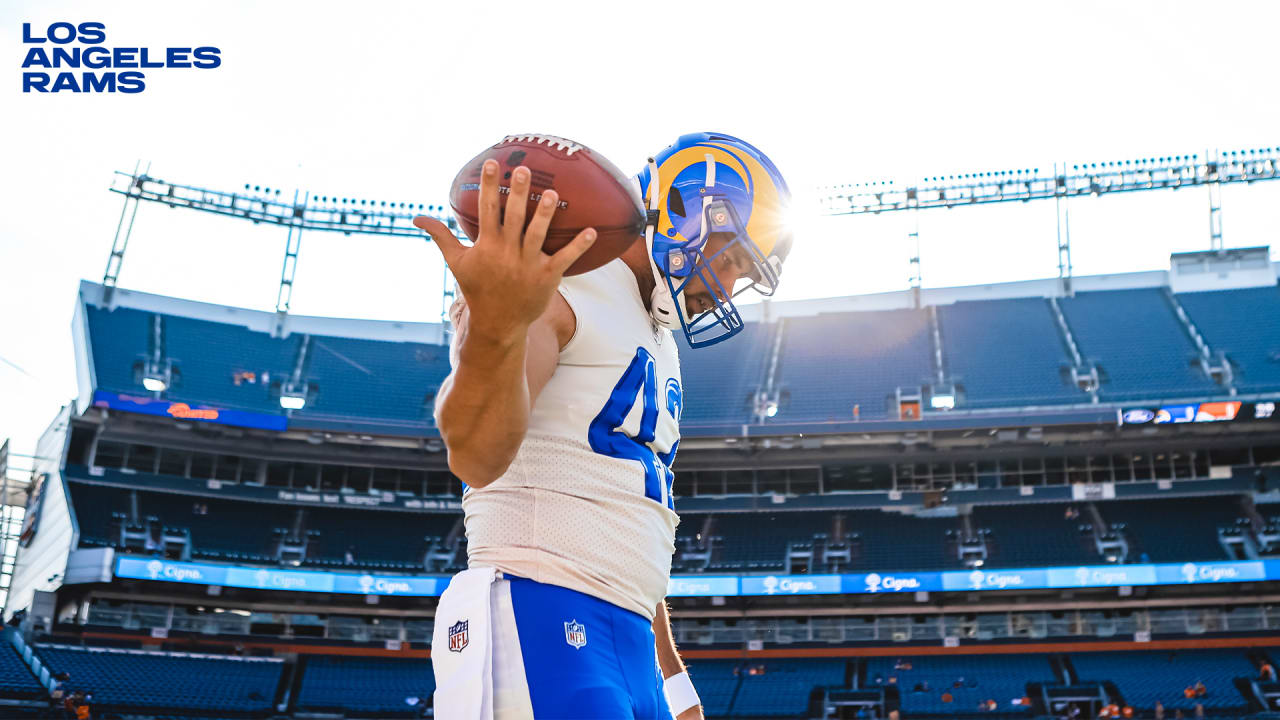 PREGAME PHOTOS: Ben Skowronek, Aaron Donald & more Rams players warm up at  Paycor Stadium ahead of Week 3 matchup vs. Bengals