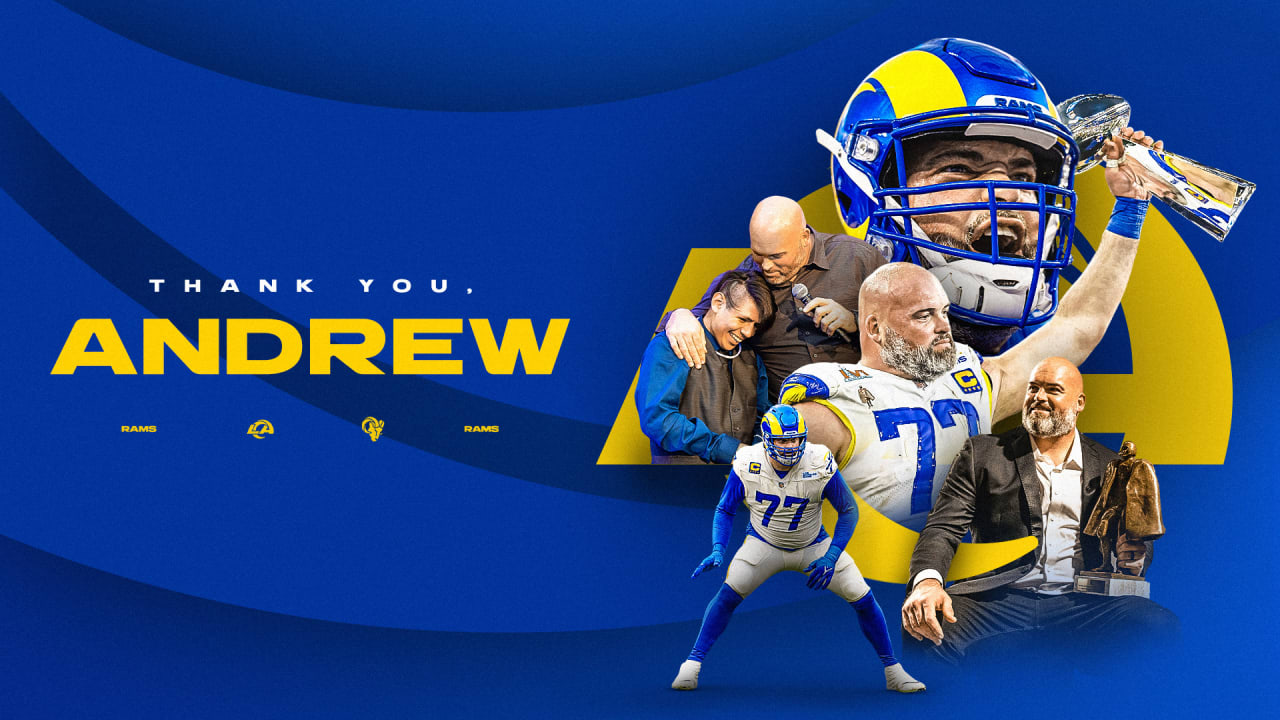 Rams offensive lineman Andrew Whitworth announces retirement from NFL