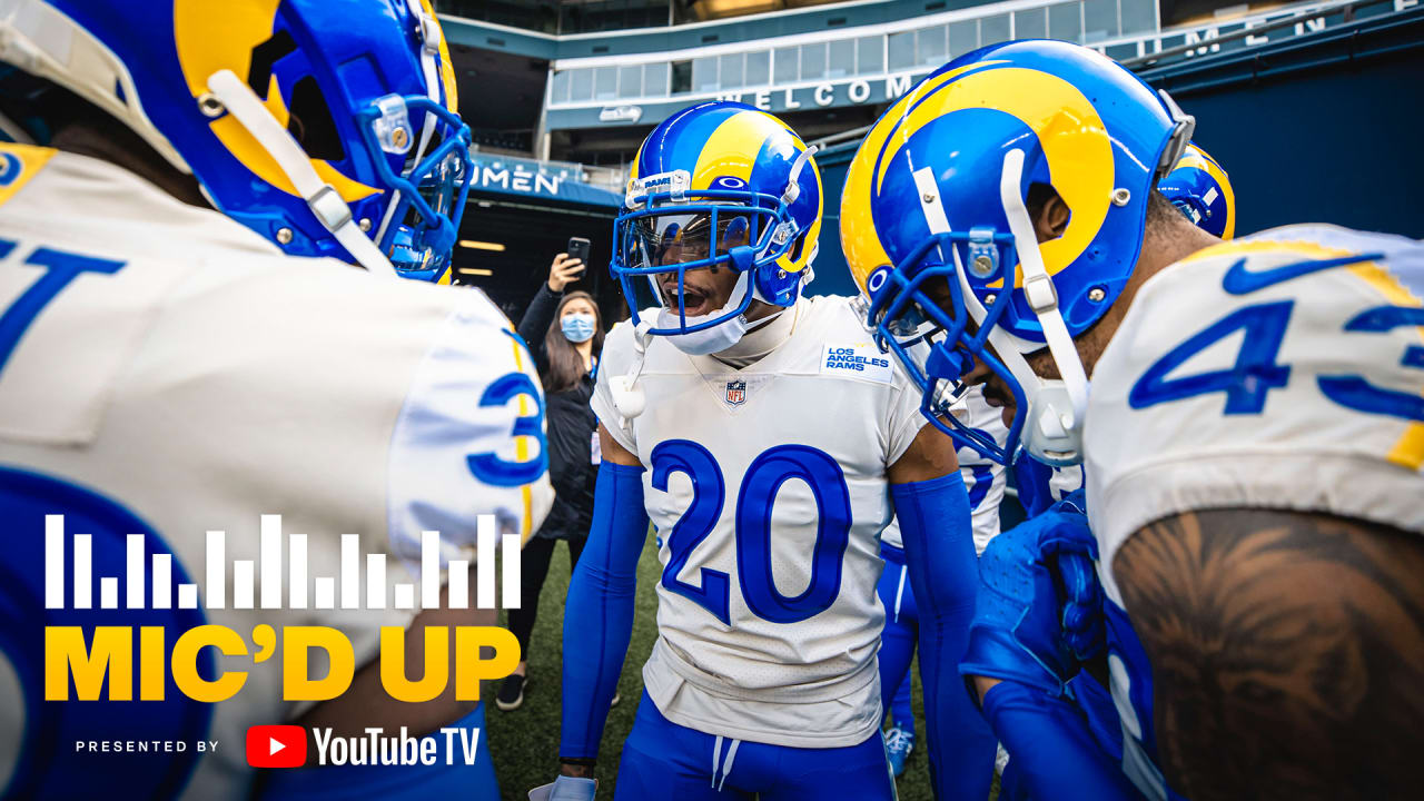 Inside The Helmet Of Matthew Stafford  QB1 Mic'd Up Rams vs. Falcons 