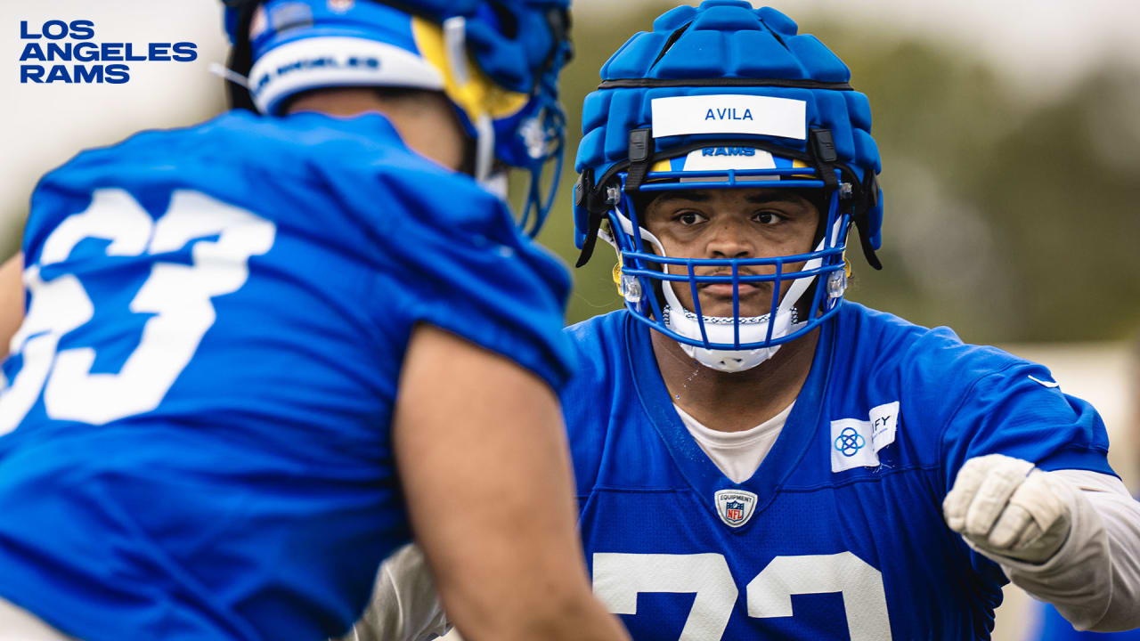 PRACTICE PHOTOS: Ernest Jones, Kyren Williams, Marquise Copeland & more  Rams players practicing with intensity at OTAs