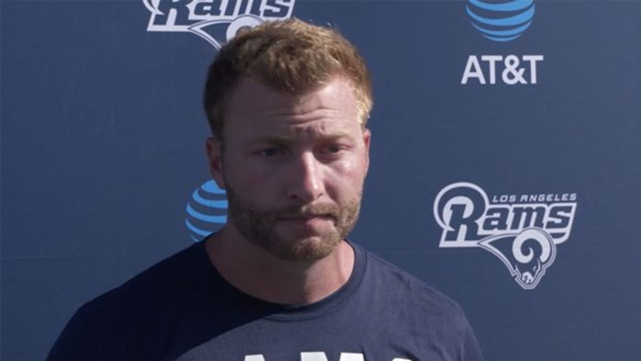 Sean McVay Day 1 Training Camp Press Conference