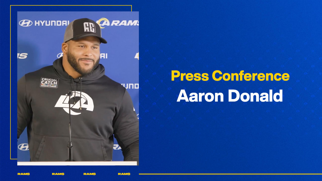 Rams defensive lineman Aaron Donald talks relationship with defensive