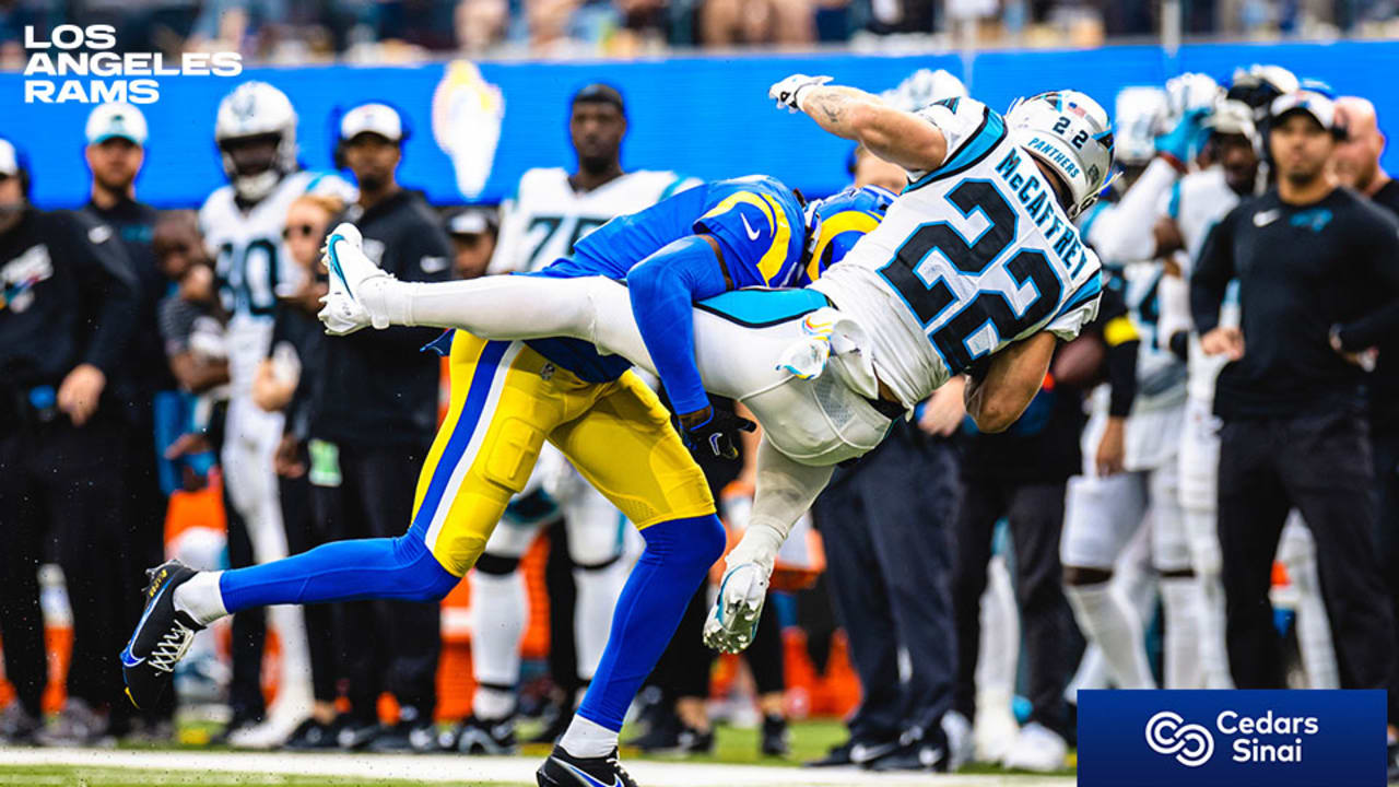 Watch: Jalen Ramsey jumps route for great INT vs. Titans