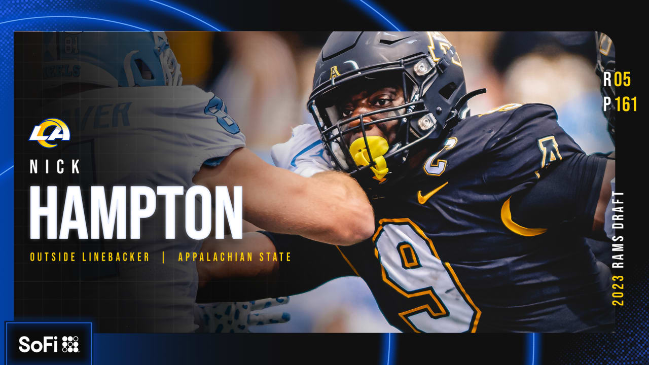 2023 NFL Draft: Outside linebacker Nick Hampton, Appalachian State