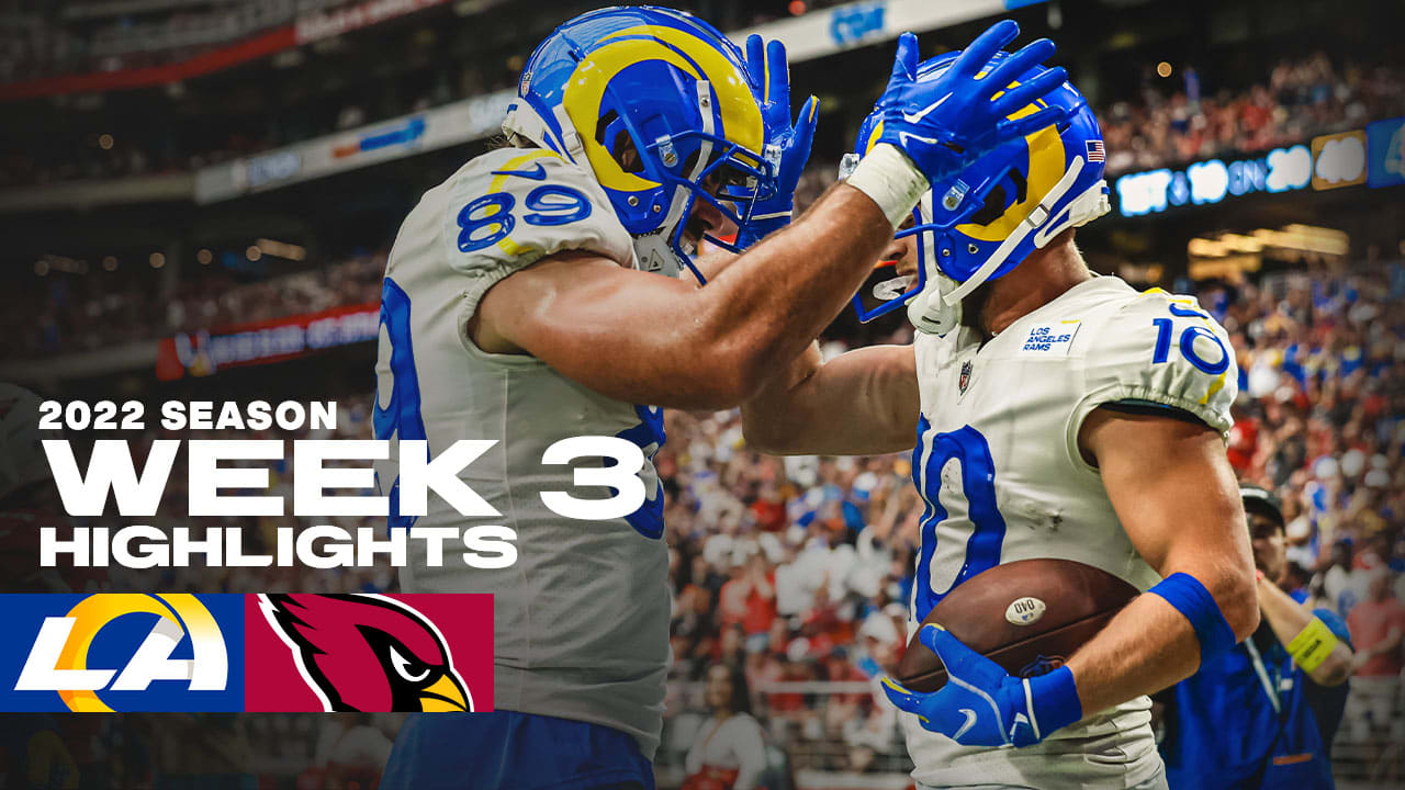 Highlights Top plays from Rams' Week 3 Win vs. Cardinals Defensive