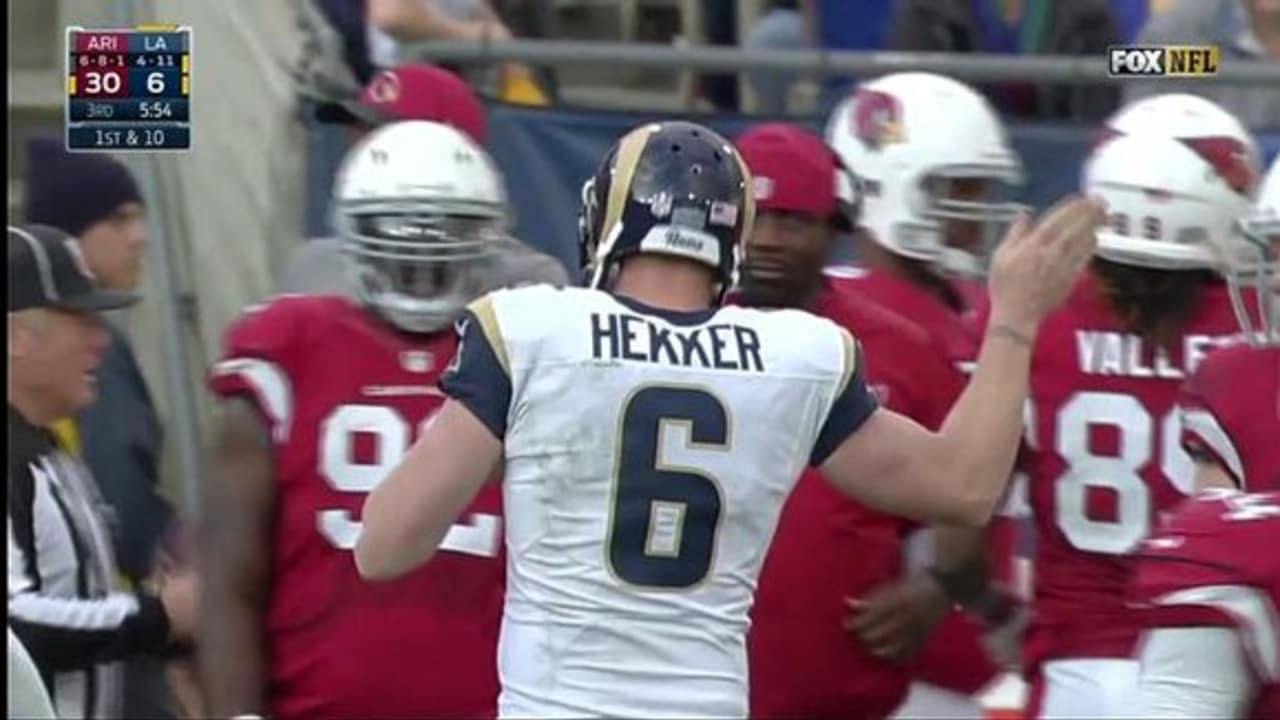 Los Angeles Rams pull off fake punt for 1st down