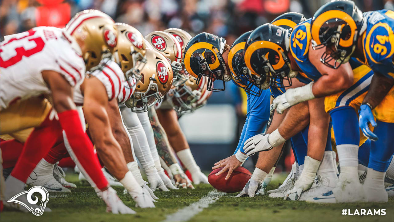 san francisco 49ers and the los angeles rams