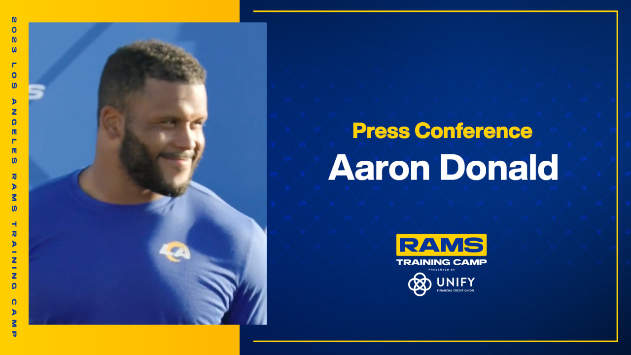 Rams defensive tackle Aaron Donald on what he's seen from young
