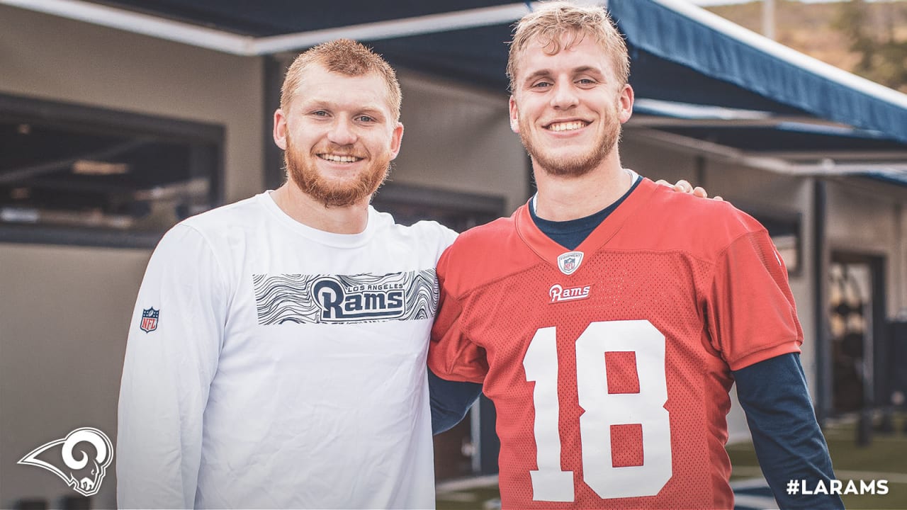 Cooper Kupp enjoying having his brother Ketner in L.A.