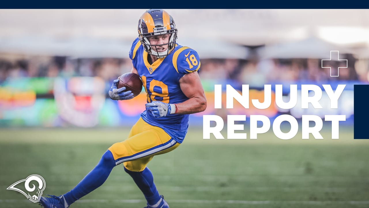 Injury Report 11/1: Kupp Returns to Practice