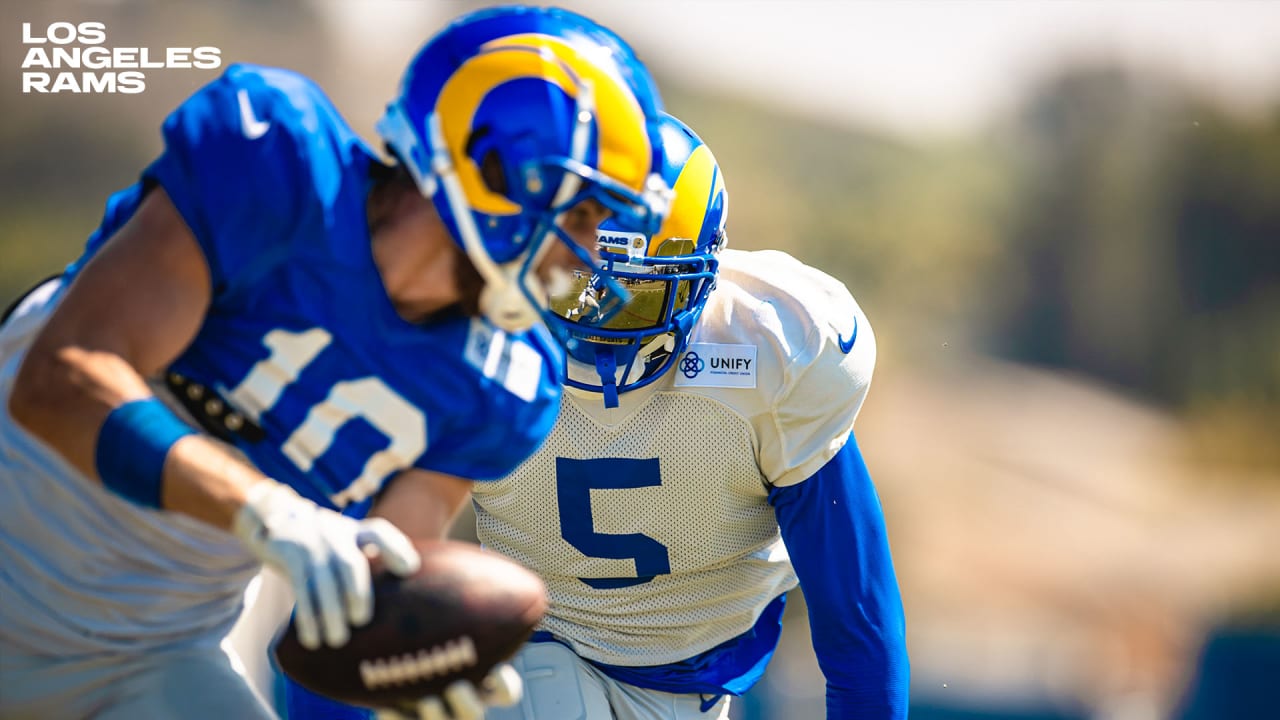 PHOTOS: Rams get to work on practice field before taking on Broncos for ...